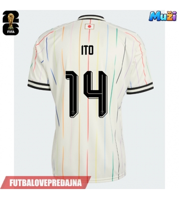 Lacne Muži Futbalové dres Japonsko Junya Ito #14 MS 2026 Krátky Rukáv - Preč